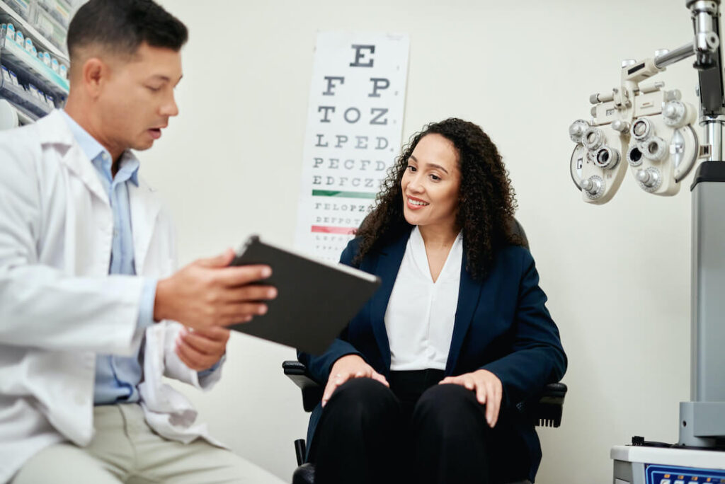 eye surgery consultation