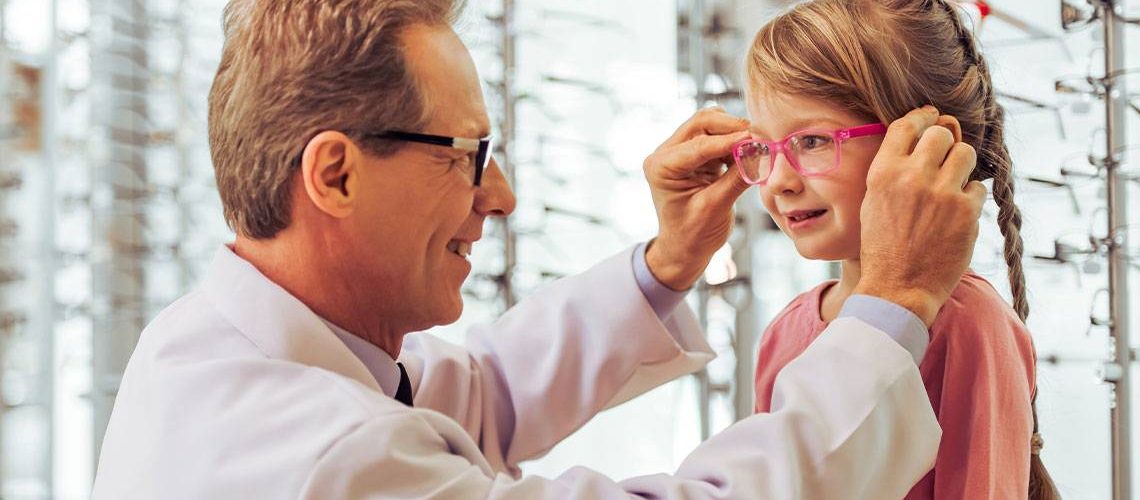 getting glasses with vision insurance for kids